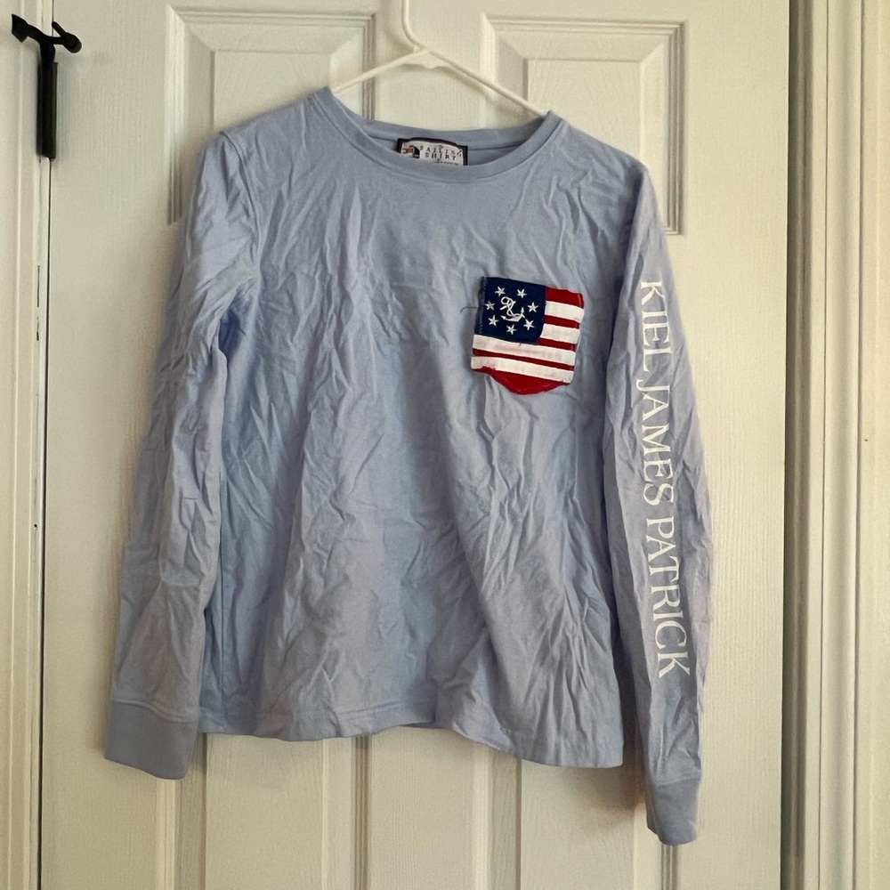 Kiel James Patrick All American Sailor Shirt - Light Blue